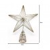 Estrela Ponteira Luxo Aramado Metal Vazado 3D Grande 36cm Champagne - Yangzi