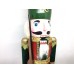 Soldado Guarda Quebra Nozes Madeira Natal Luxo 38cm Verde e Vermelho - Master Christmas
