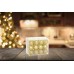 Kit 60 Mini Bolas Natal Dourada Glitter, Fosca, Lisa 3cm - Master Christmas